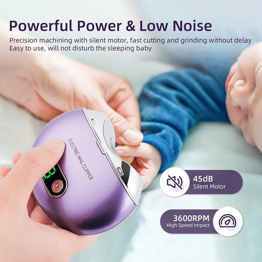 Electric Nail Clipper With UV Light