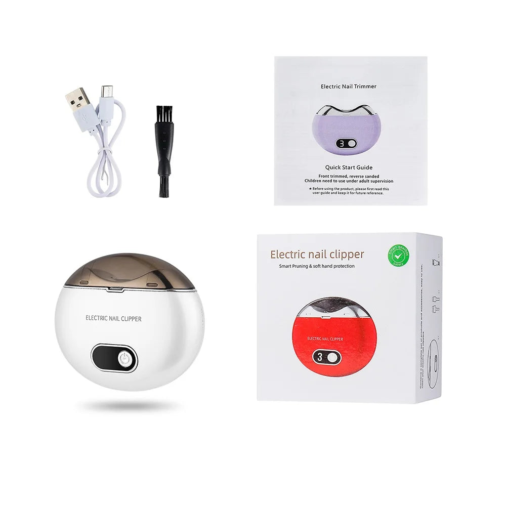 Electric Nail Clipper With UV Light