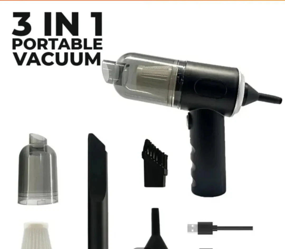 3 in 1 Mini Wireless Vacuum Cleaner