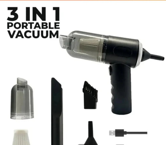 3 in 1 Mini Wireless Vacuum Cleaner