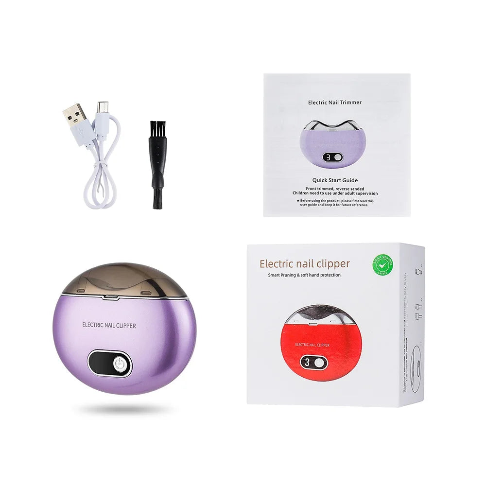 Electric Nail Clipper With UV Light