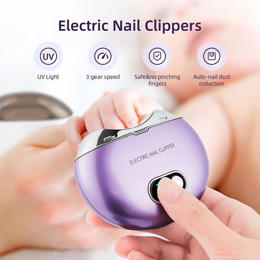 Electric Nail Clipper With UV Light